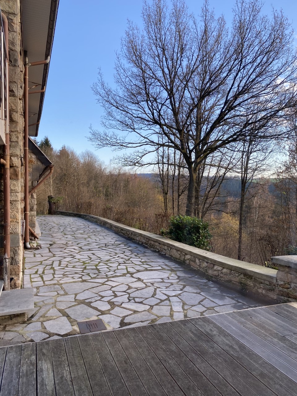Terrasse côté jardin