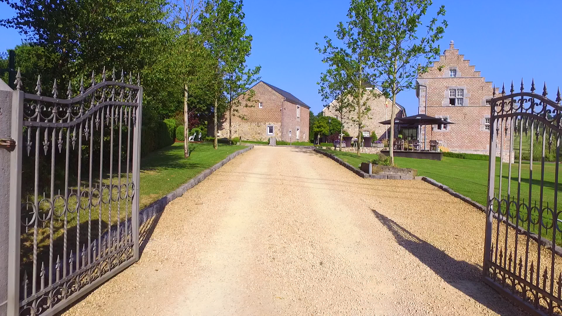 Entrée du domaine