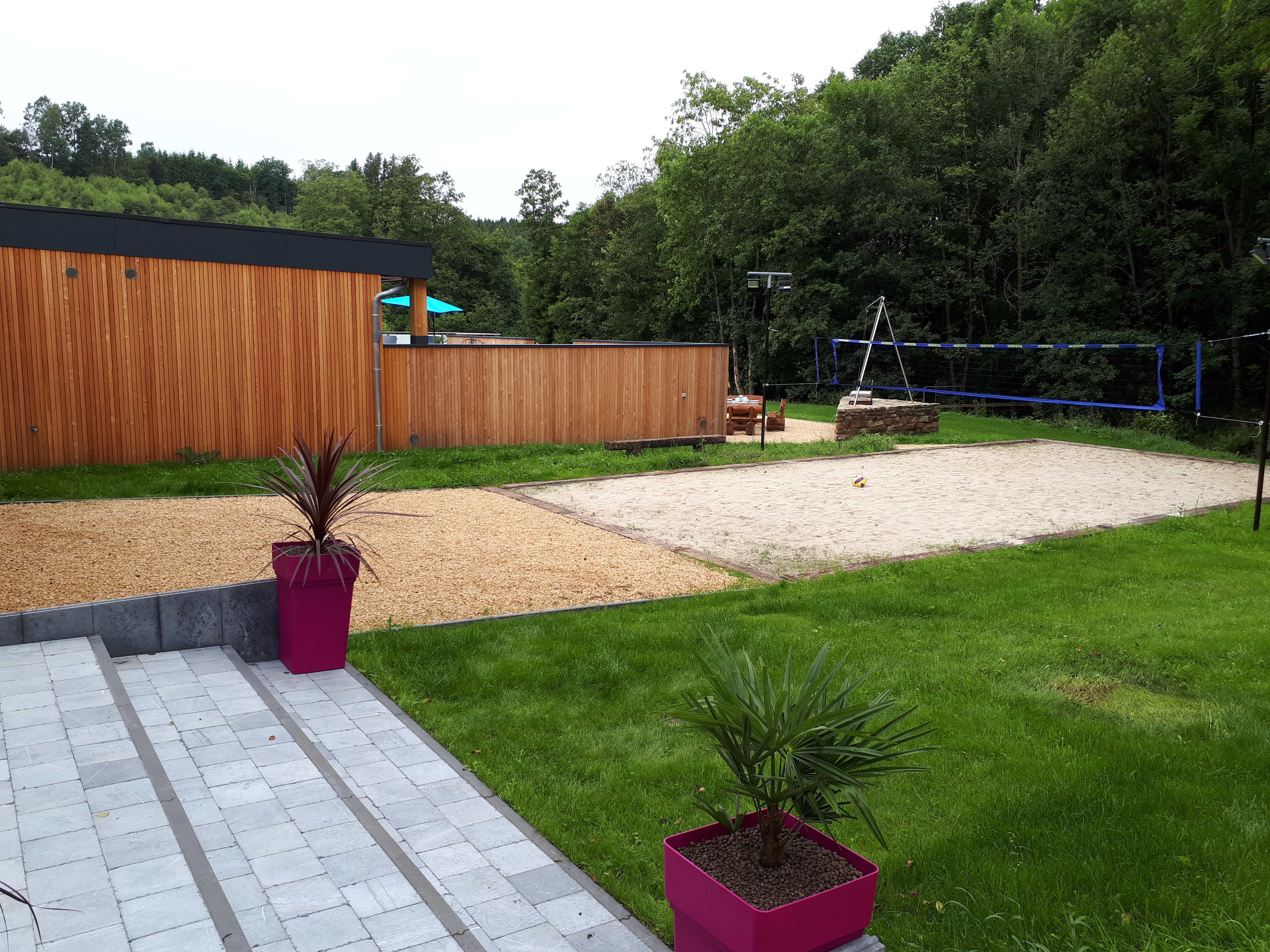 Terrain de volley
