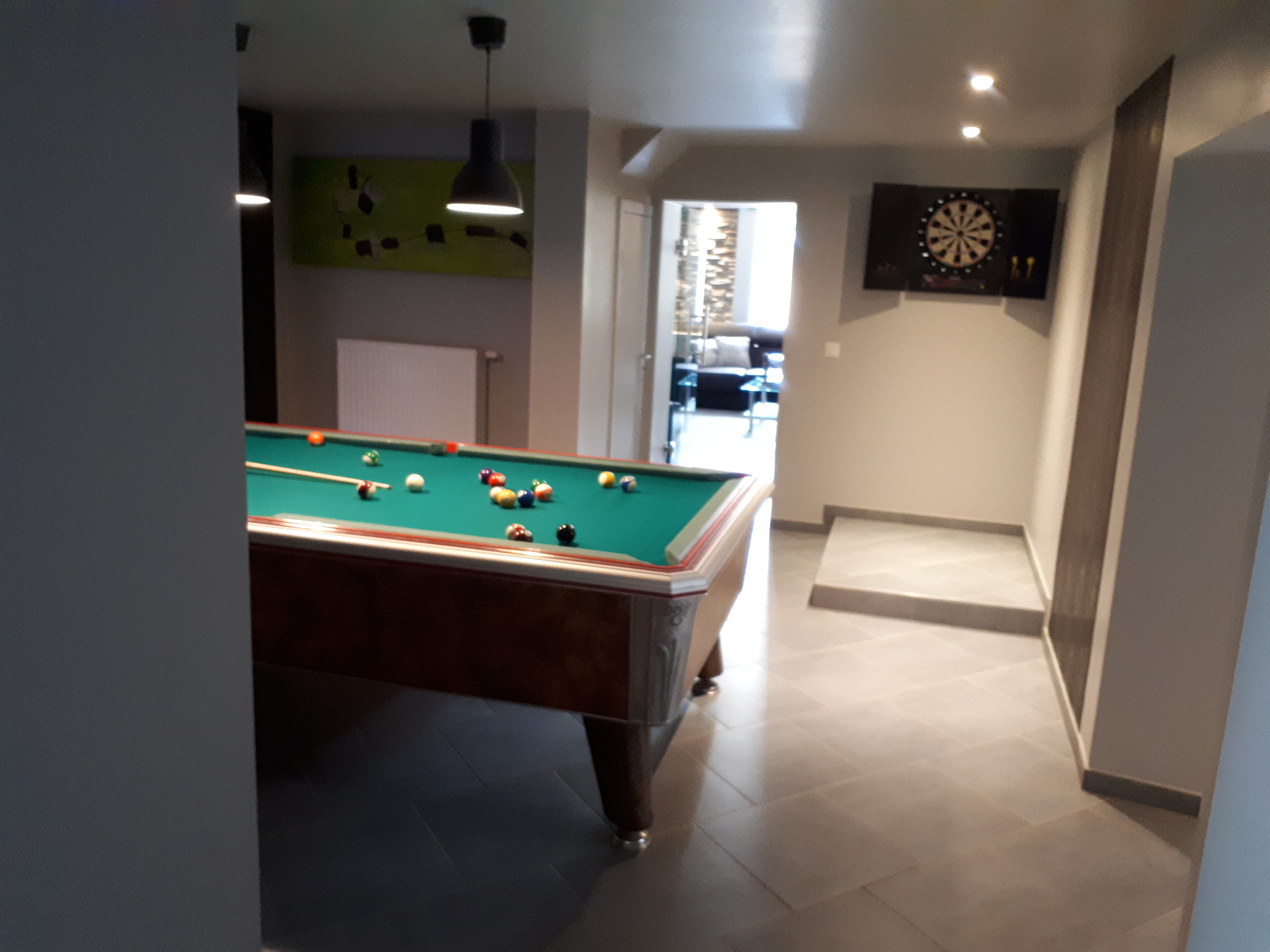 Billard et flèchettes
