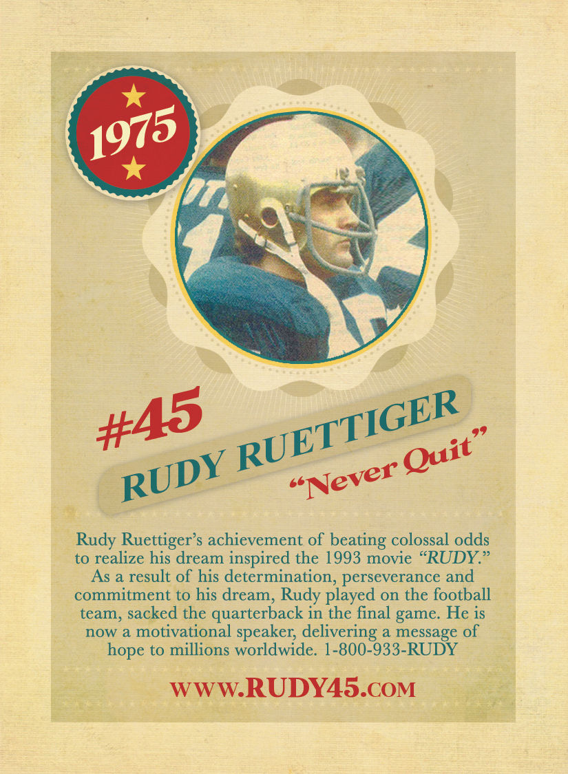 Thumbnail: Rudy Vintage Collector's Card
