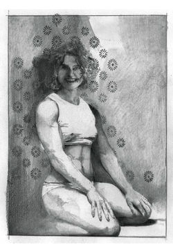 Body Talk- crayon graphite