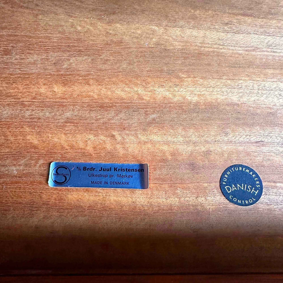 Thumbnail: Juul Kristensen Vintage Trolley Tafel Palissander Rosewood Danish Denemarken Denmark