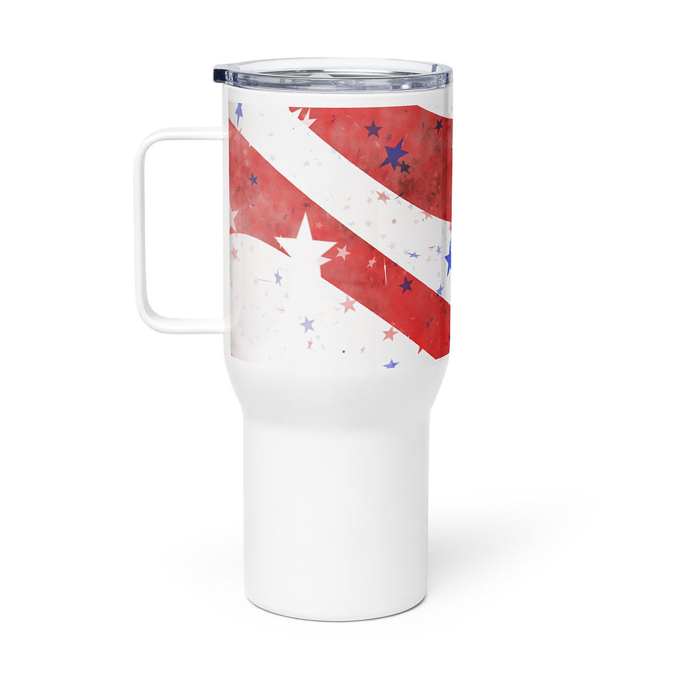 Thumbnail: Travel mug with a handle