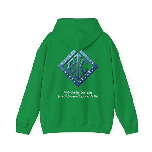 BIC Trikes hoodie Logo on back | BIC Trikes