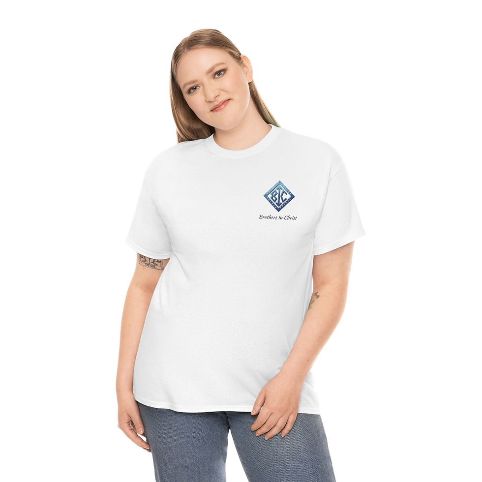 Thumbnail: BIC Trikes front logo on white shirt