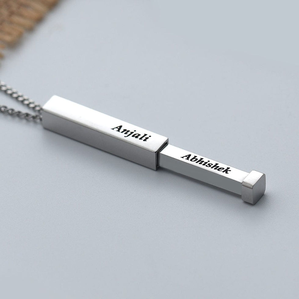 Thumbnail: Personalized Secret Pendant Chain