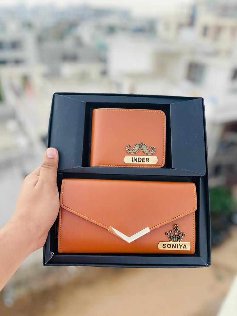 Thumbnail: Couple Wallet Purse (Combo)