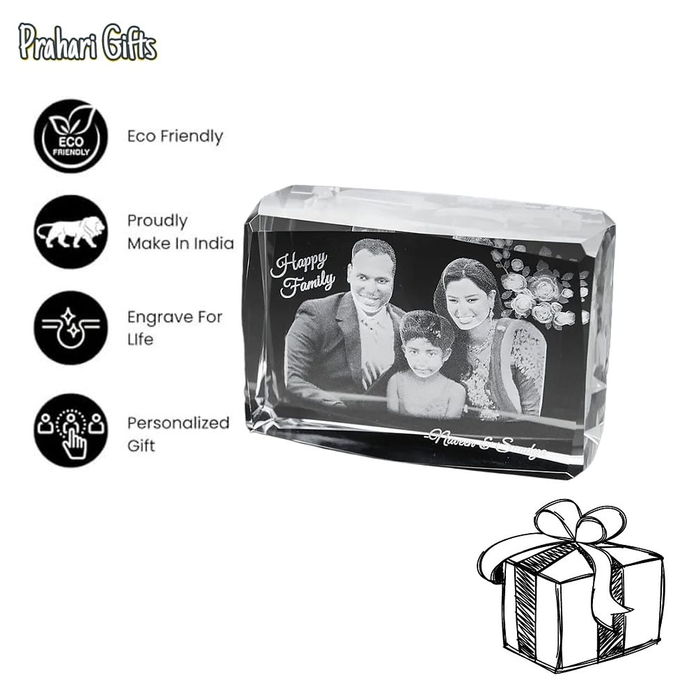 Thumbnail: Rectangular  Shape Crystal Frame