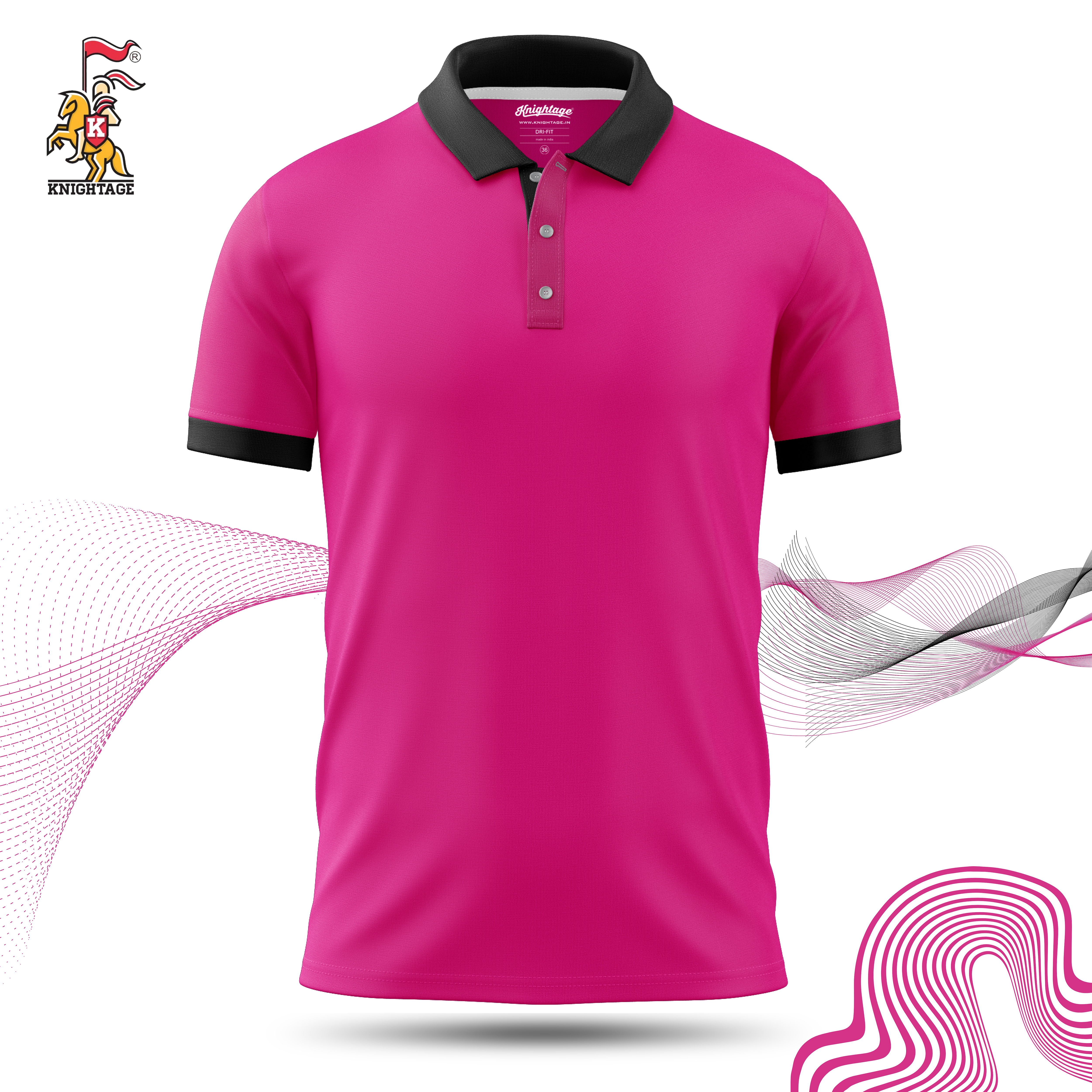 Pink Polo Tshirt-11