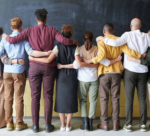 People hugging