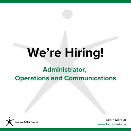 Job Posting: Administrator, Operations and Communications