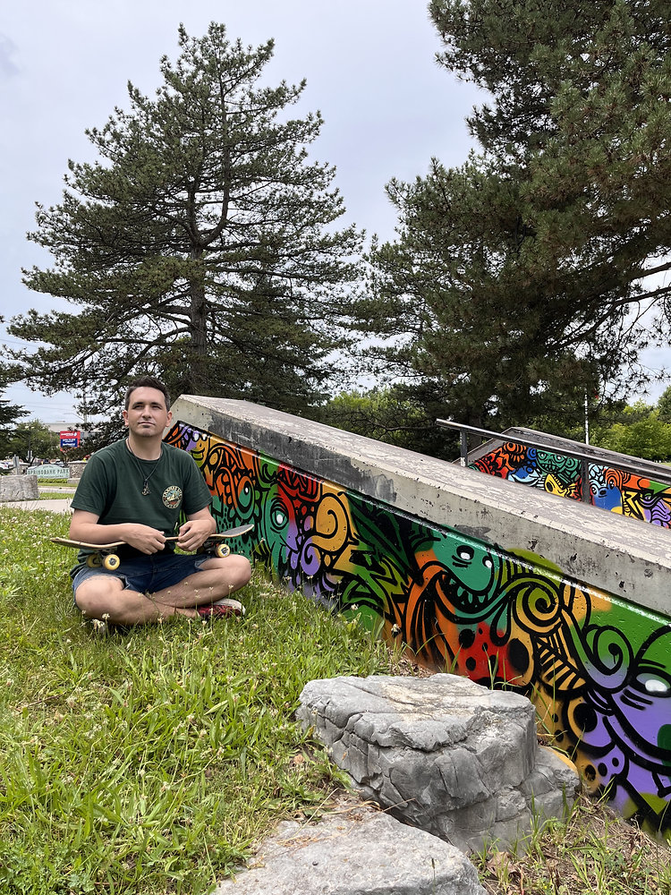 Imagination Endless Mural by Local Artist Devin Ryan Painted at the ...