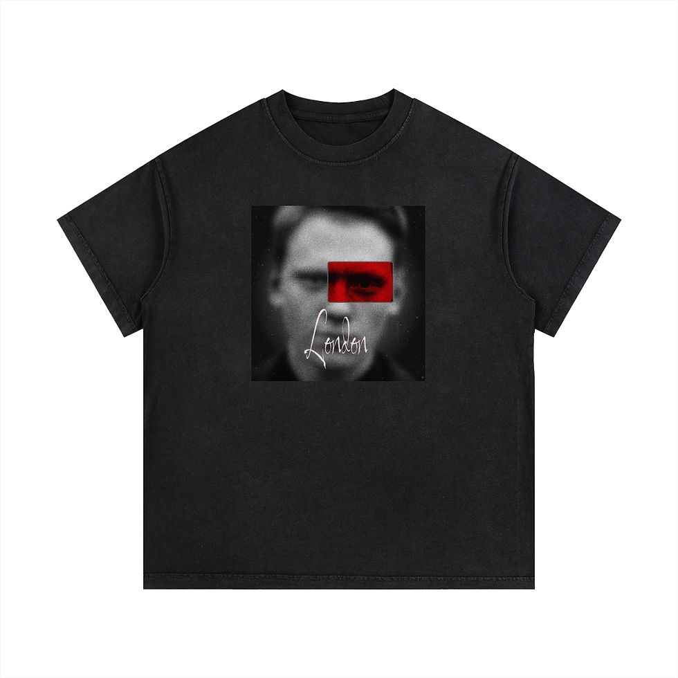 Miniature : Vintage Wash Cotton T-Shirt LONDON