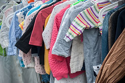 closeup of baby clothes on rack in a flea market _.jpg