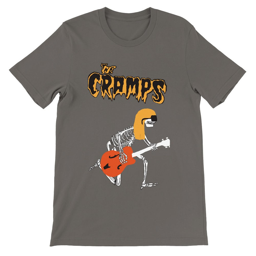 Thumbnail: The Cramps Dark Side Premium Unisex Crewneck T-shirt