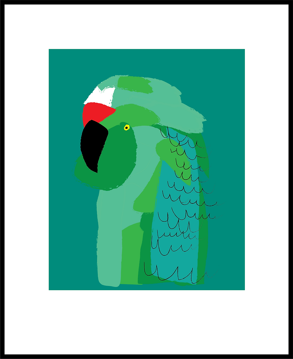 Thumbnail: Green Parrot  AN117