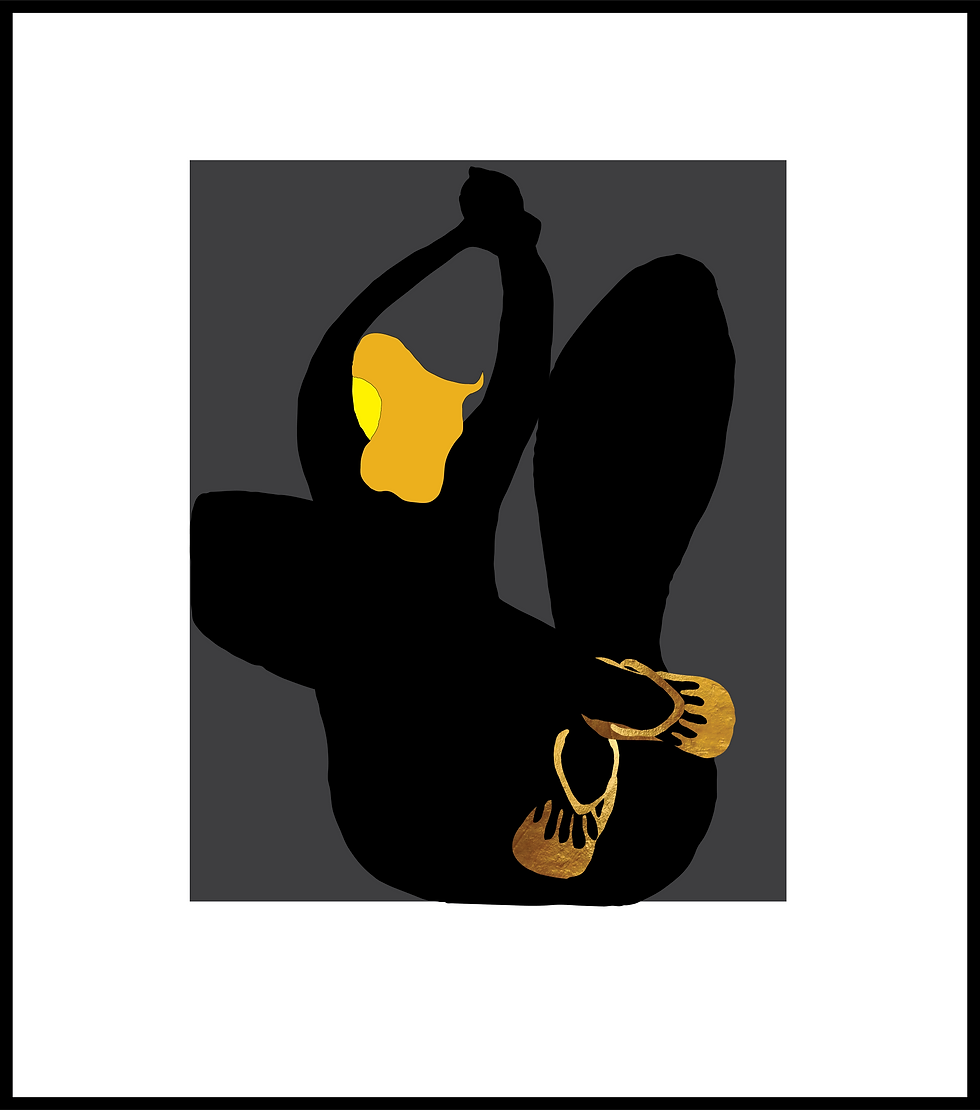 Thumbnail: Gold Thongs  FE343