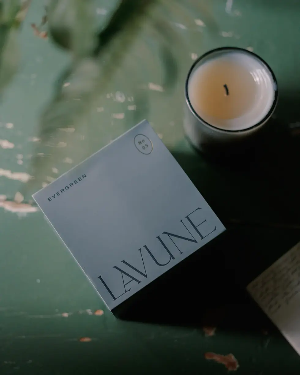 Thumbnail: top view of candle unlit