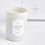 Thumbnail: White label on a white glass Napa home and garden candle