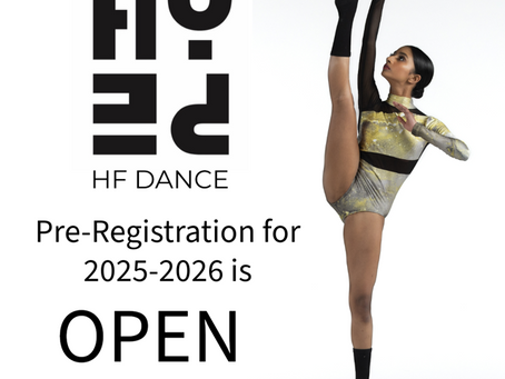 pre-Registration for 2025-2026 is now open