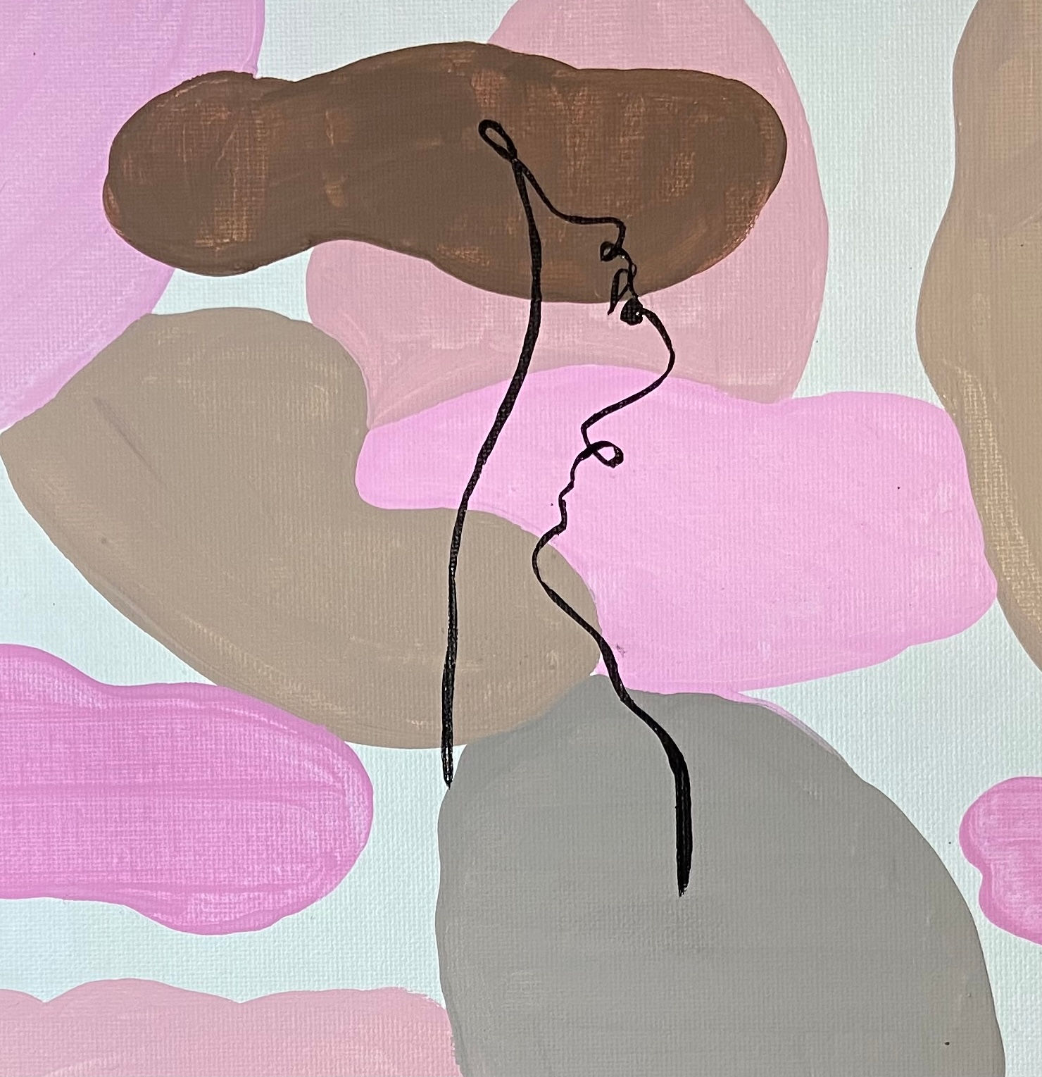 abstract/one-line paintings