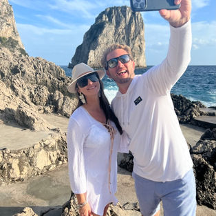 casual and classy outfits to wear at a Capri beach club