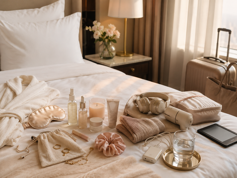 packing essentials for a hotel stay