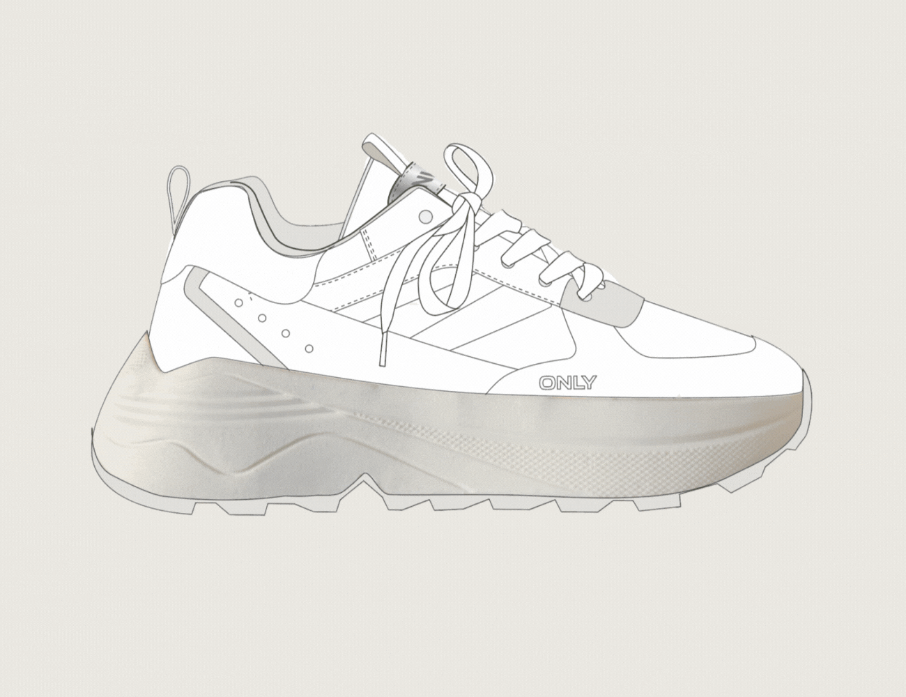SNEAKER DESIGN SKETCH