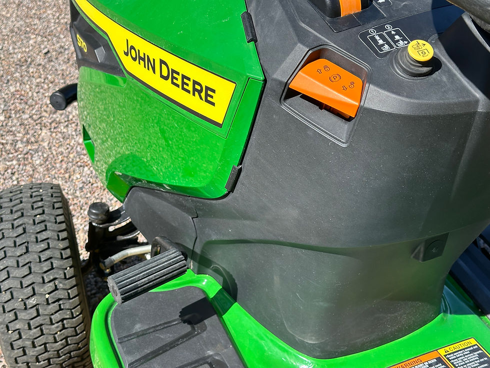 Thumbnail: Like-New John Deere S170 Riding Lawn Tractor – 24 HP V-Twin – Save Hundreds