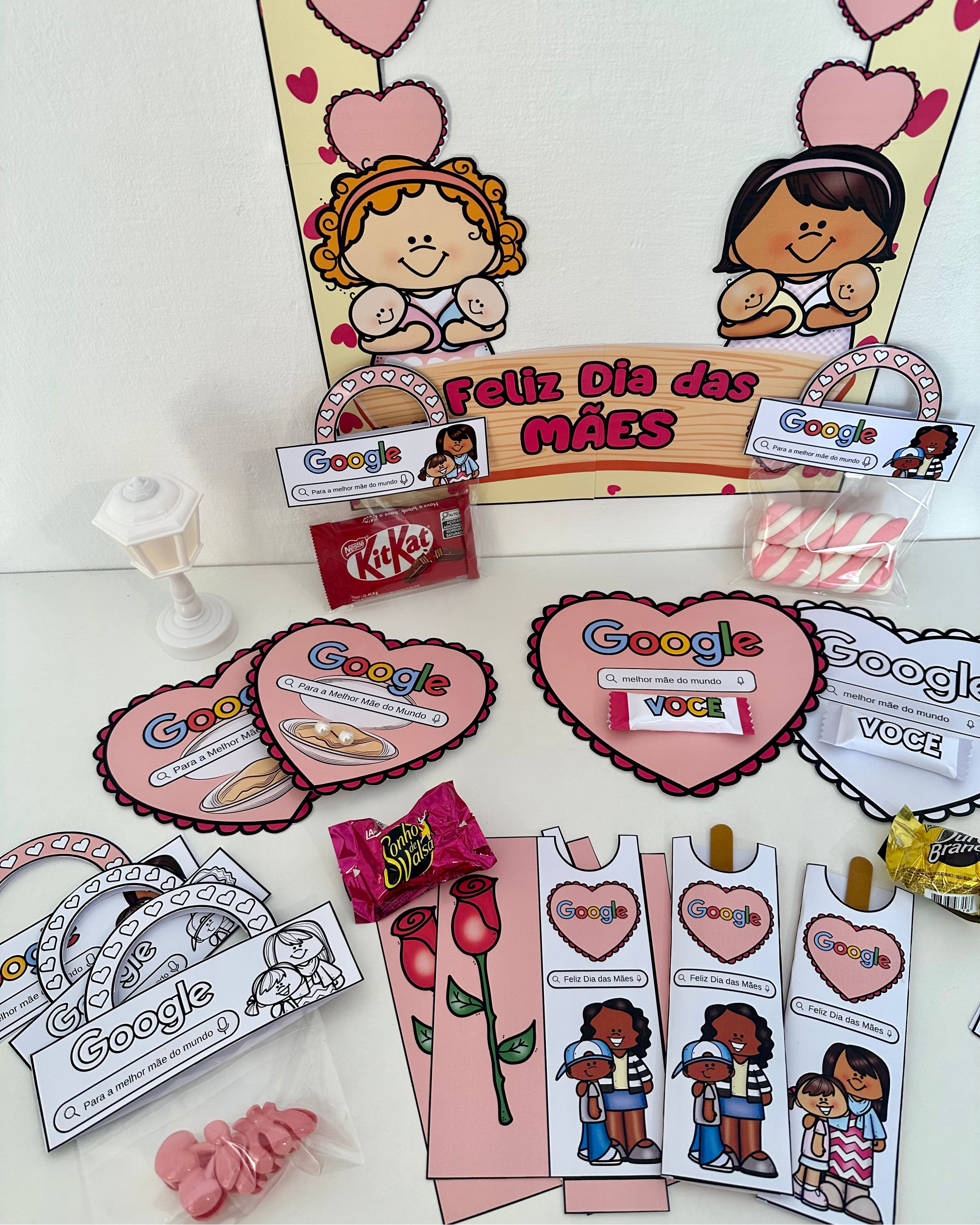KIT DIA DAS MÃES TEMA GOOGLE