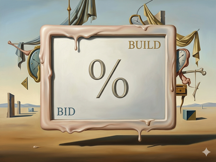 bid build percentage