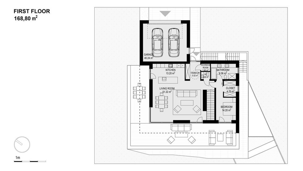 planos de casas de campo modernas de dos pisos arquitectos constructores Cali