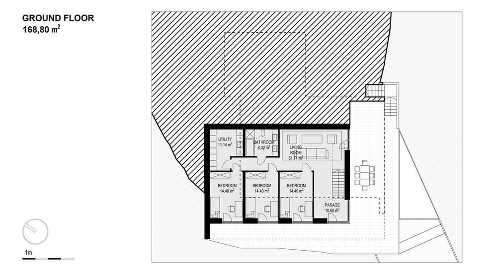 planos de casas modernas campestres arquitectos constructores Cali