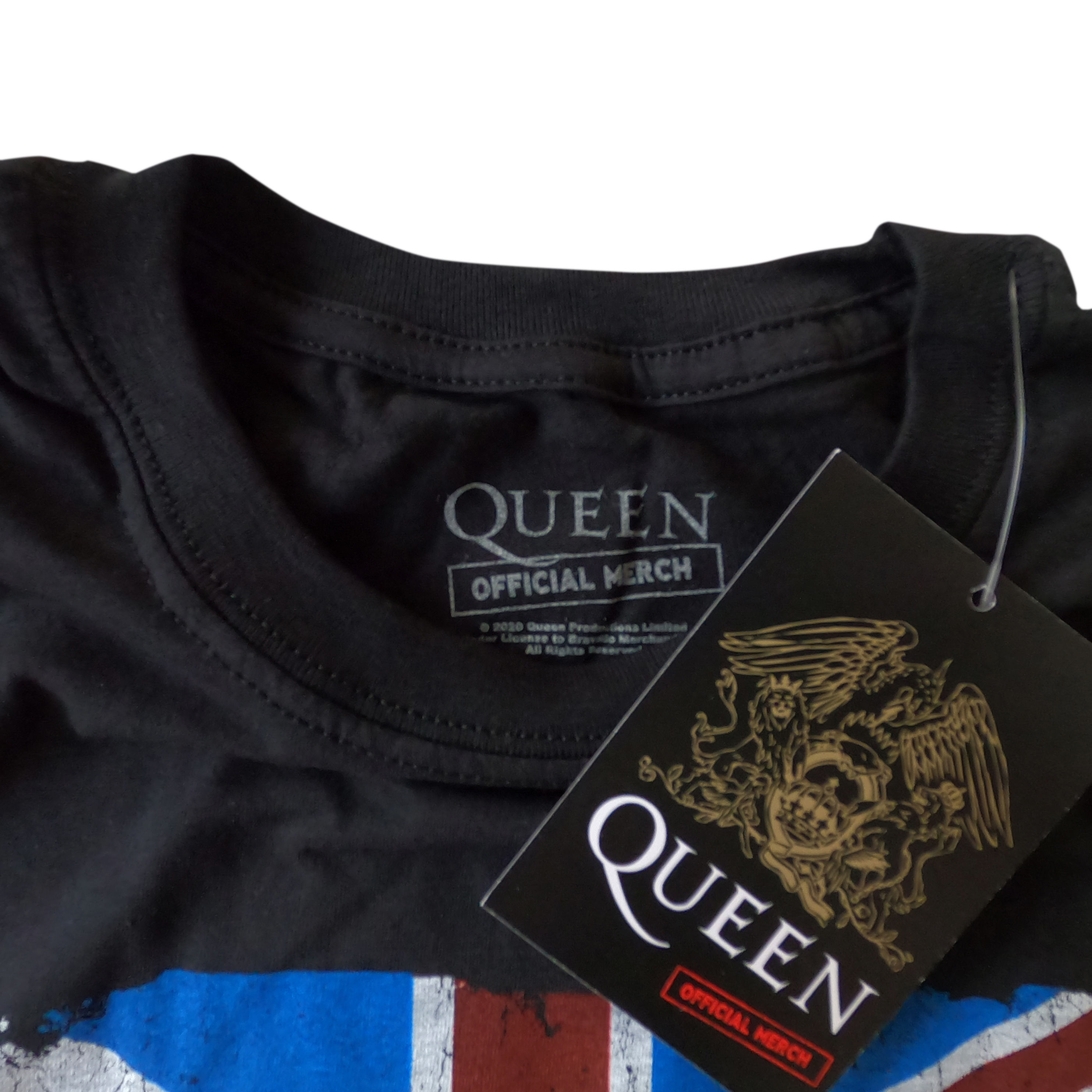 Queen Unisex Tee: Union Jack