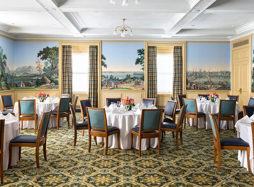 Carpet designed for Yale Club, Manhattan, NY.