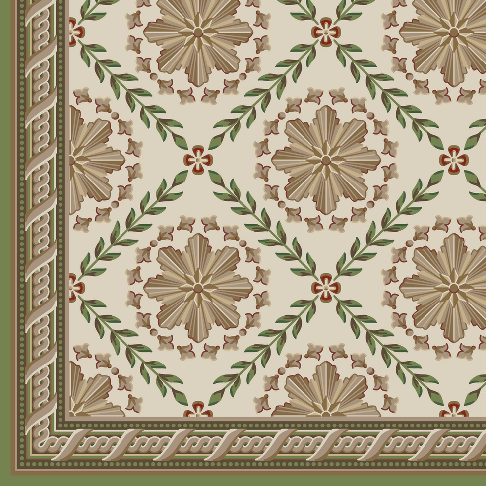 Carpet designed for Massachusetts State House, Governor's offices.