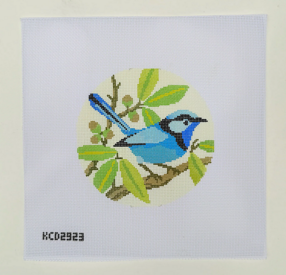 Splendid Fairy Wren Needlepoint Canvas