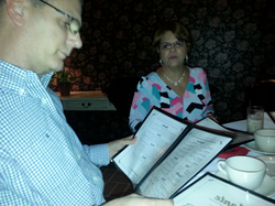 Reading the menu