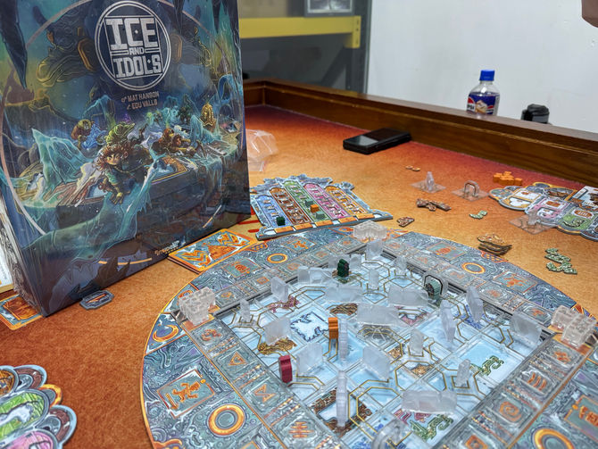 機關重重的危險冰神殿探險Ice and idols桌上遊戲介紹