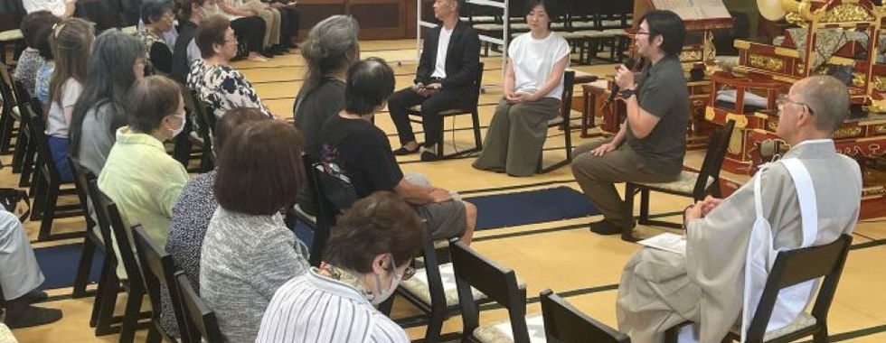 入信動機のインタビュー