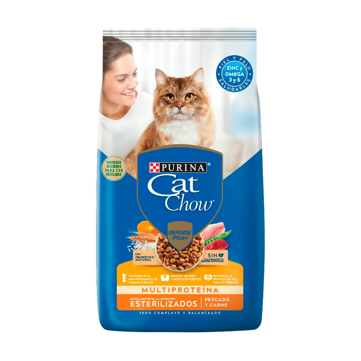 Purina Cat Chow Esterilizados Pescado y Carne