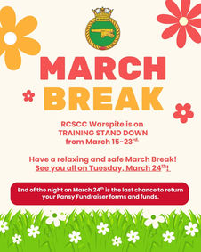 (Mar 15-23) March Break Stand Down