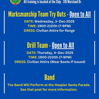 (3-5 Dec) Weekly Optional Training