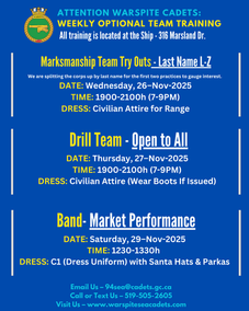 (26-29 Nov) Weekly Optional Training