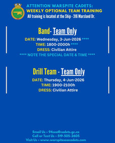 (3-4 Jun) Weekly Optional Training