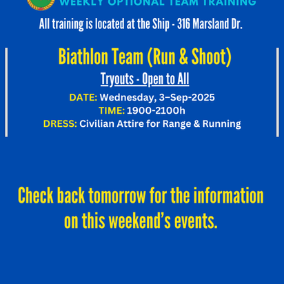 (3-Sep) - Biathlon (Run & Shoot)