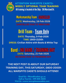 (18-21 Feb) Weekly Optional Training