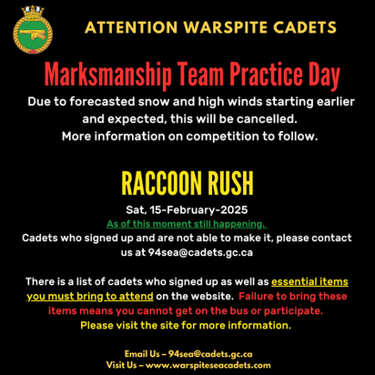 Range Training & Racoon Rush Updates