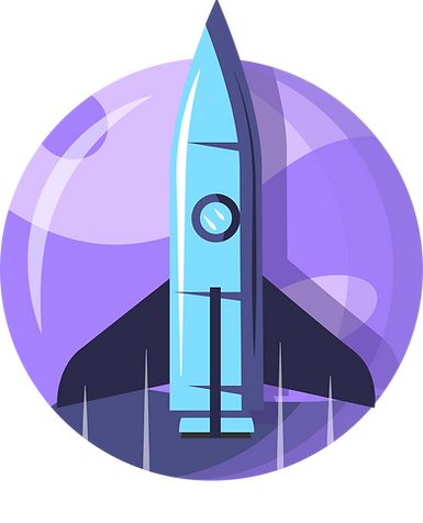 rocket vector illustration